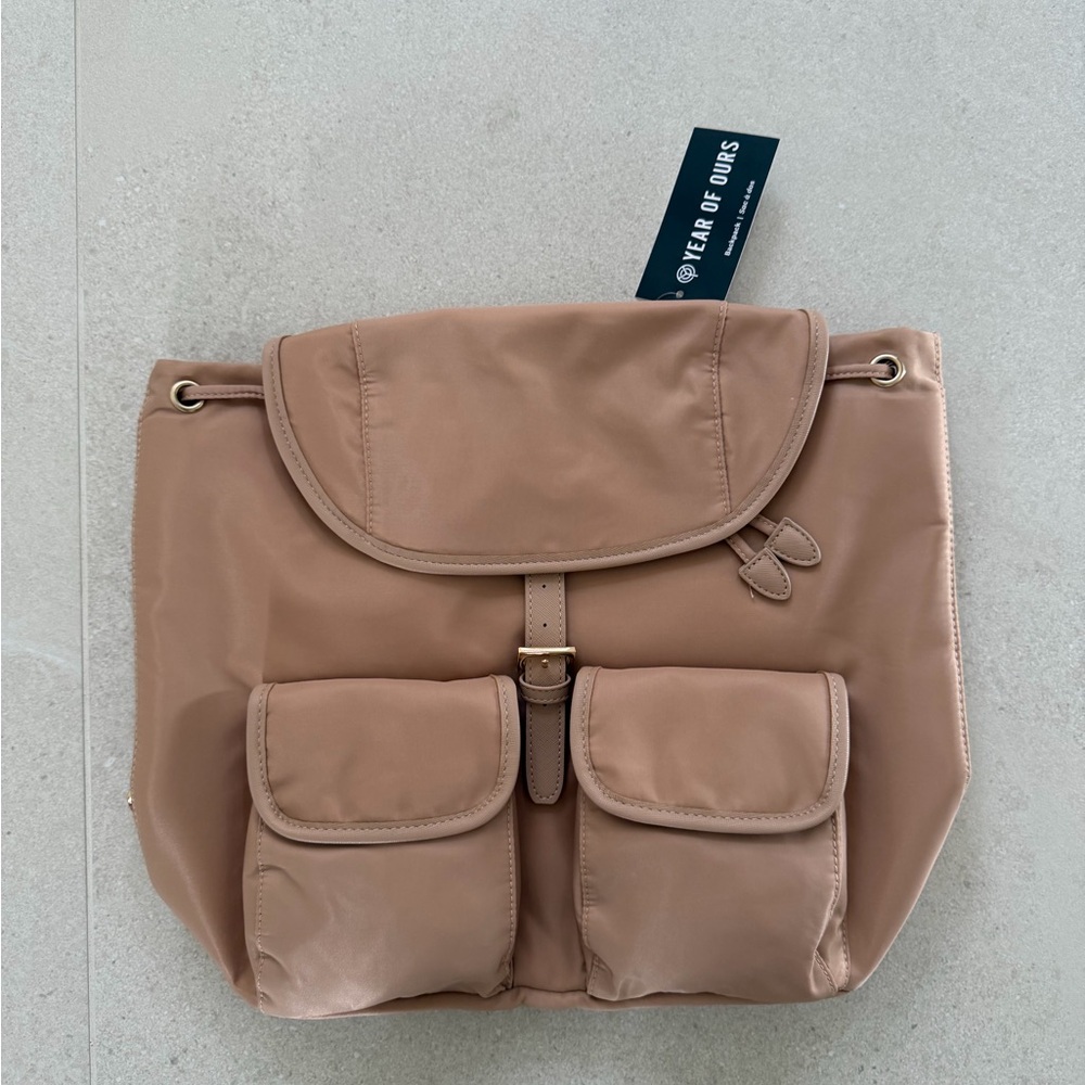 VEAR OF OURS YOS X FFF BACKPACK Color: Taupe